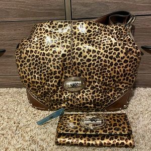 Kathy Van Zeeland Bags Kathy Van Zeeland Animal Print Purse